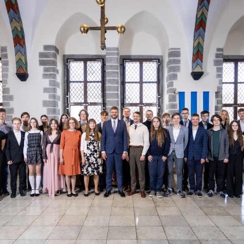 tunnustusüritus Tallinna Raekojas