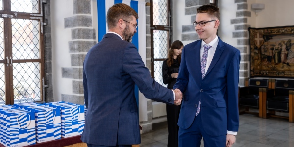 Rasmus Joel Raidmets tunnustusüritusel