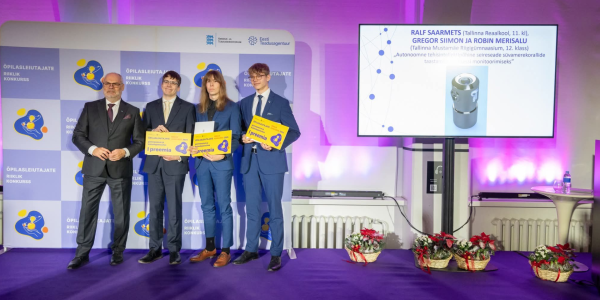 Seiremasina leiutajad ja auhinnasaajad tunnustussündmusel