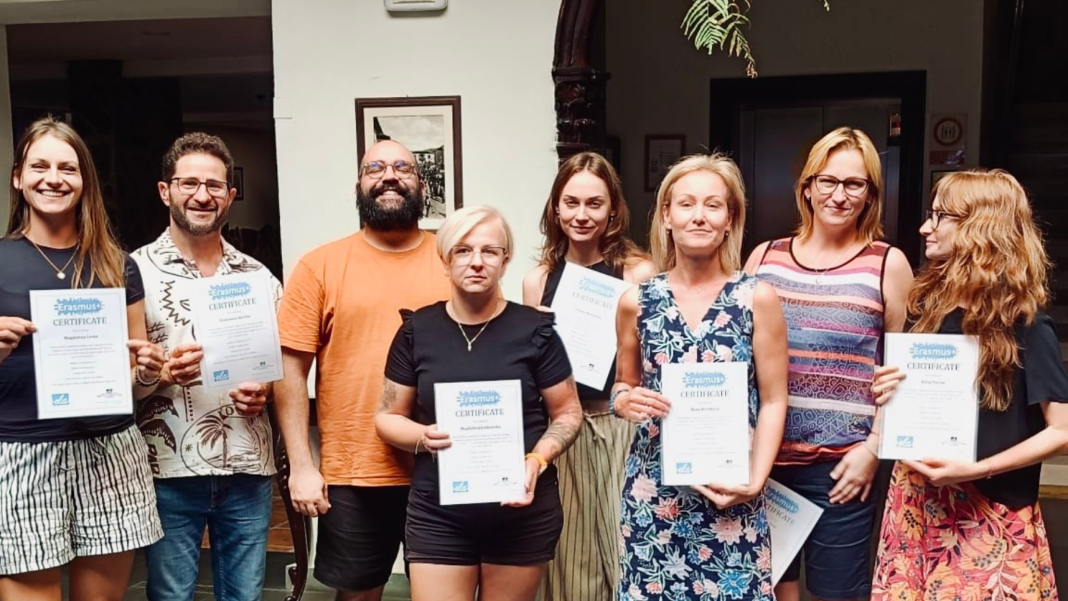 Keemiaõpetaja Hanna Tenerife koolitusel