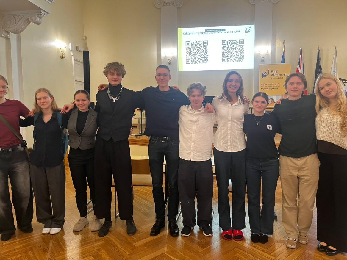 MURGi õpilased väitlusturniiril