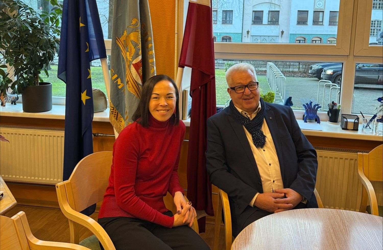 Karmen Kisel ja Andris Priekulis