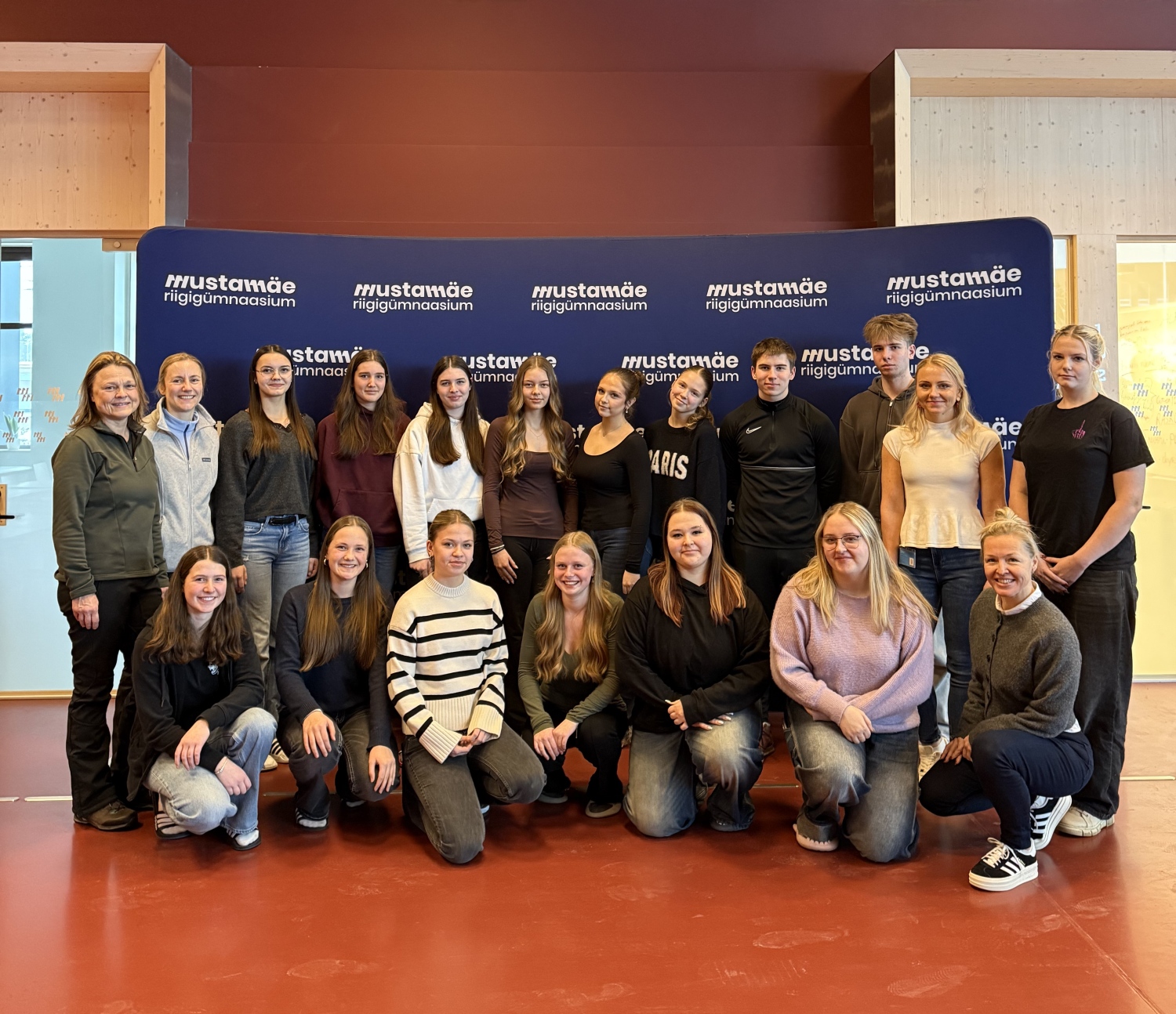 Saksa õpilased MURGis koolikülastusel